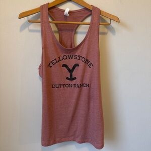 Bella Canvas Yellowstone Dutton Ranch racer back tank